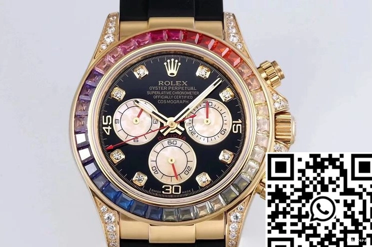 Yellow Daytona 116598RBOW BL Factory Gold Rolex 0926